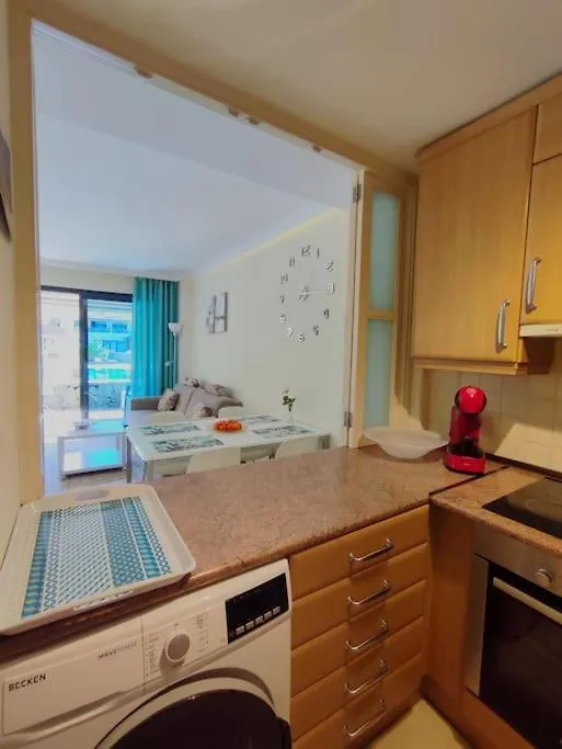 פוארטו דה סנטיאגו Apartment Balcon, Cosy One Bed With Aircon And Pool ספרד